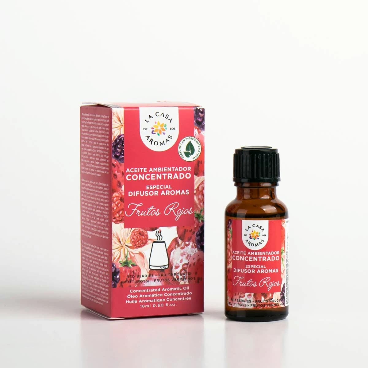Aceite Aromático Concentrado Hidrosoluble Frutos Rojos 18ml - Vista 1