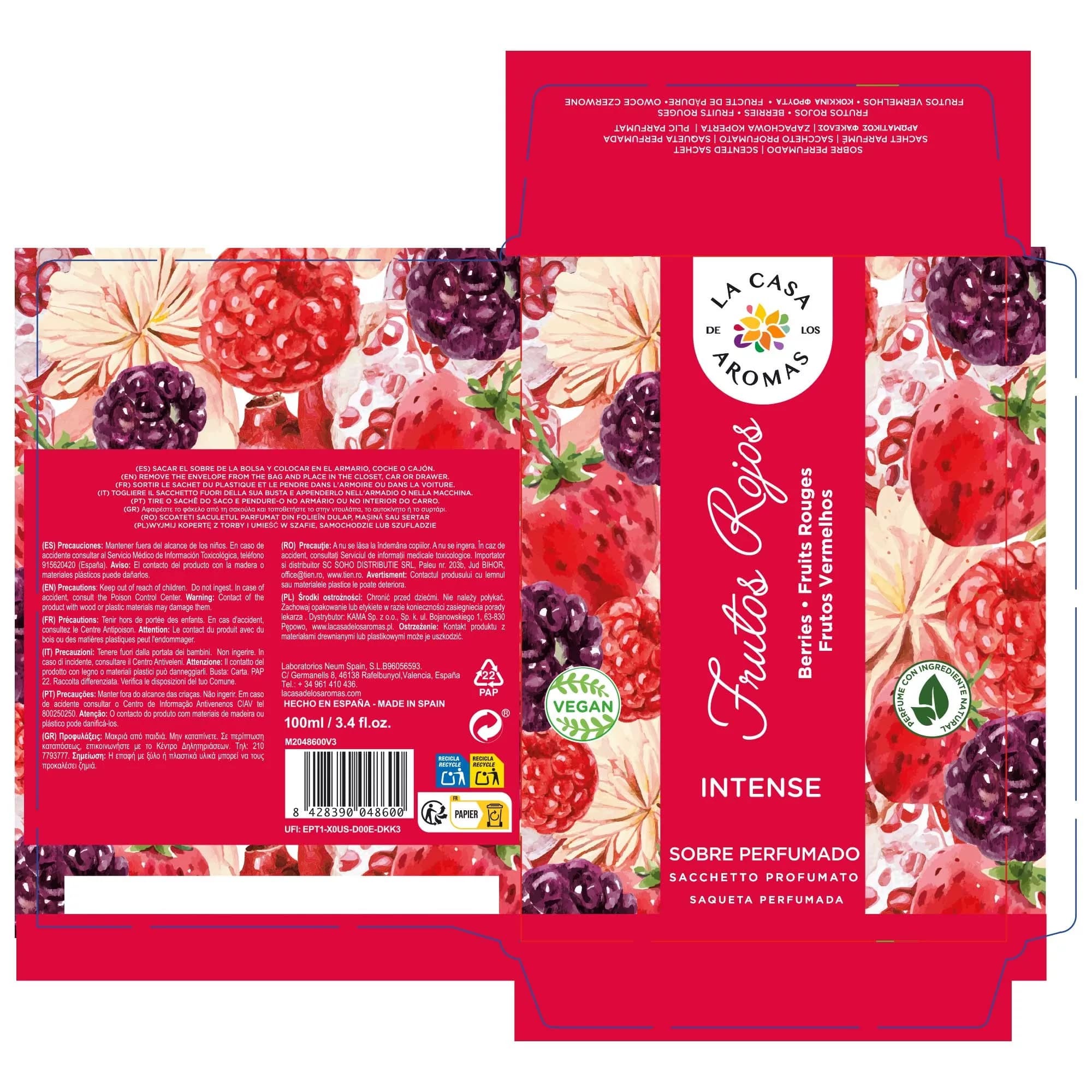 Sobre Perfumado Frutos Rojos - Vista 3