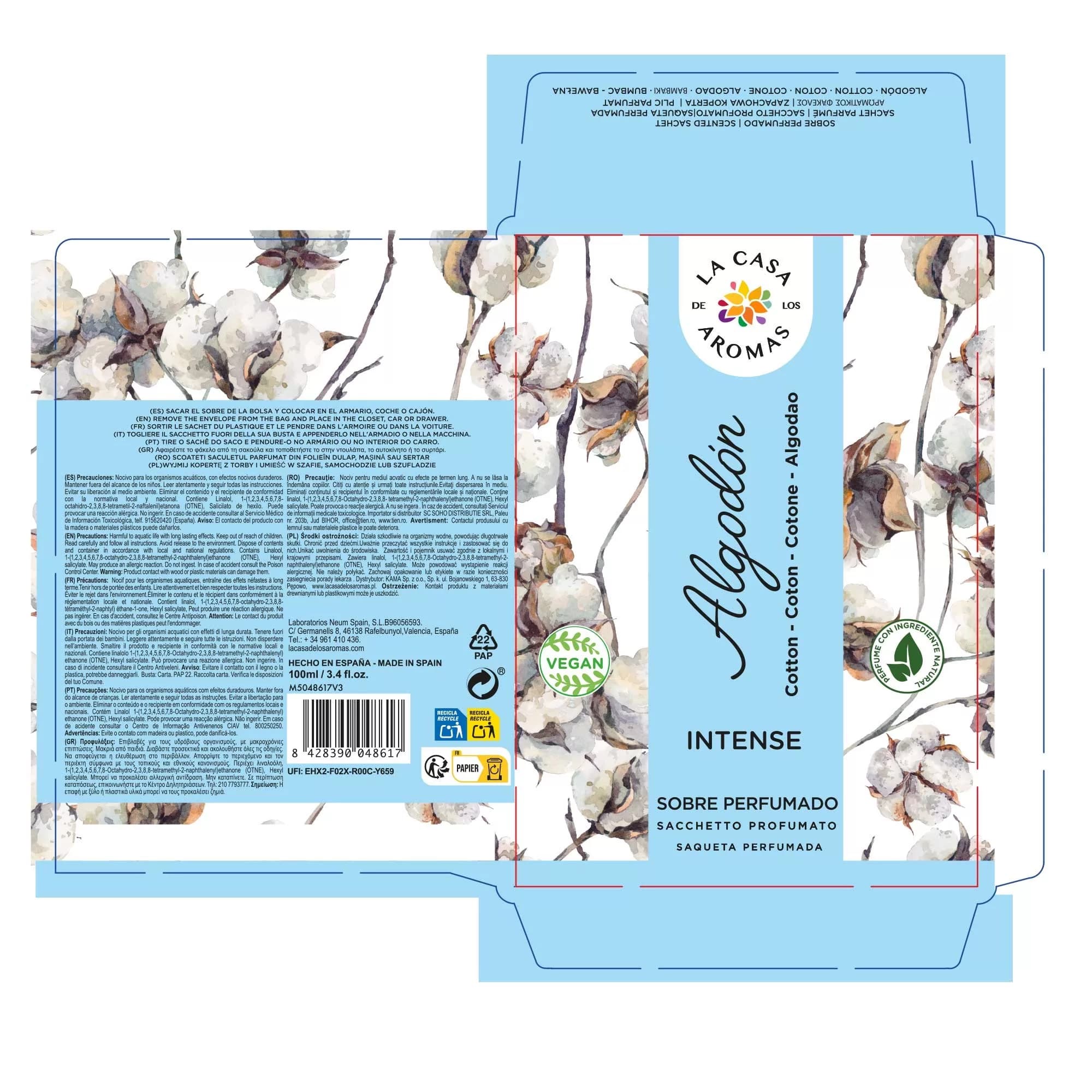 Sobre Perfumado Algodón - Vista 2