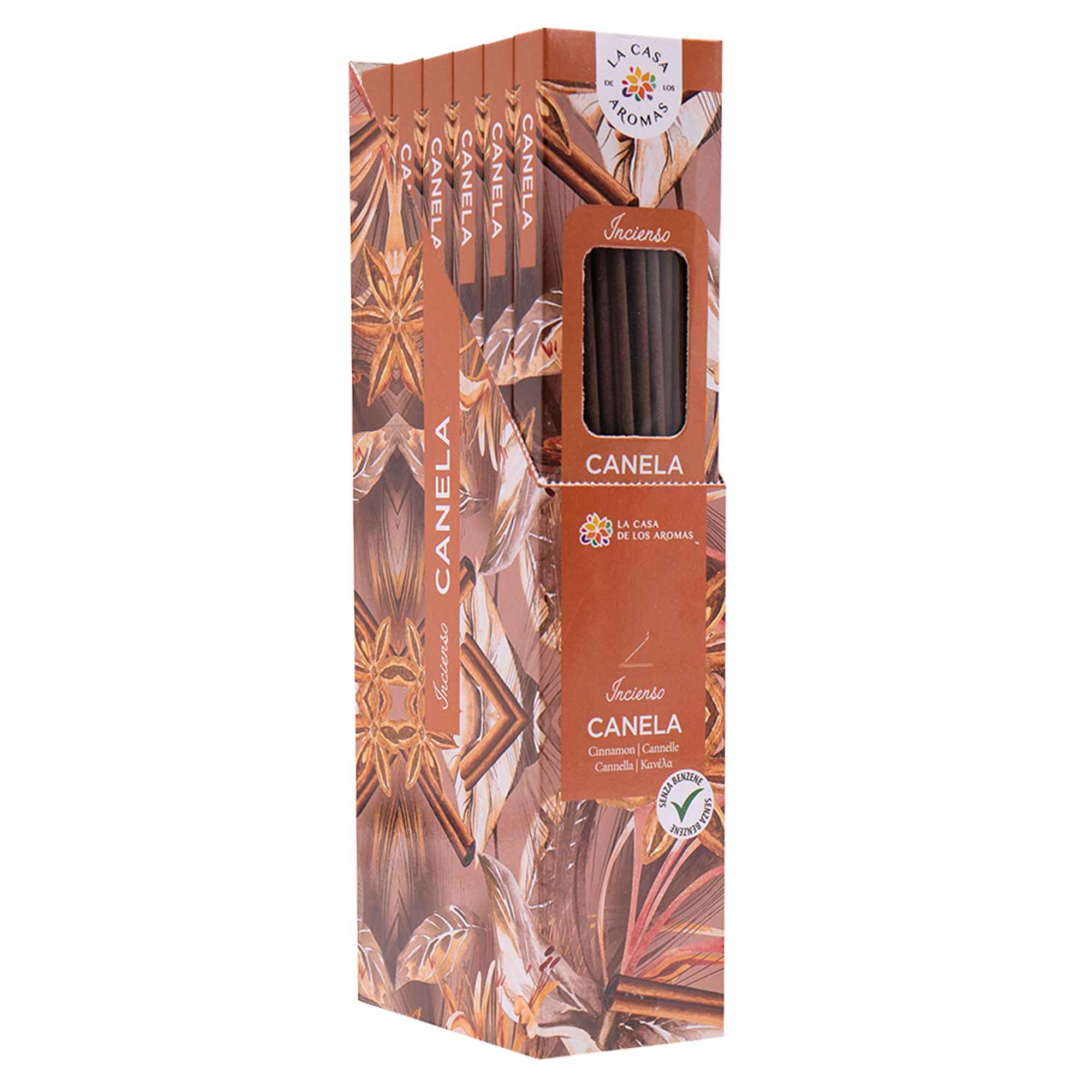 Pack 6 sets 20 sticks Incienso Canela - Vista 1