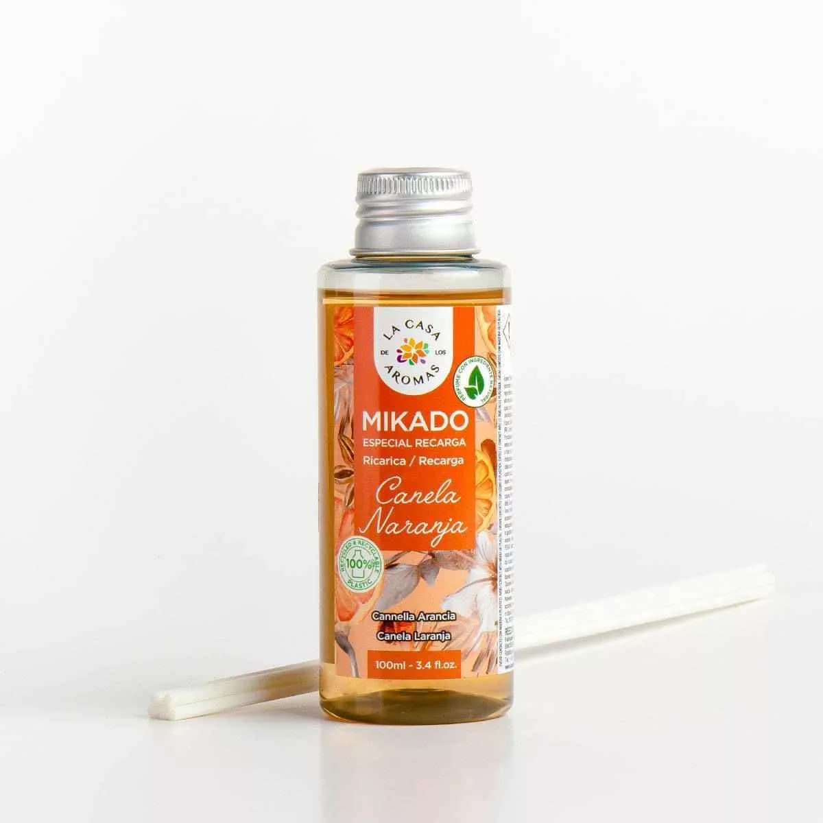 Ambientador Mikado Reposición Canela y Naranja