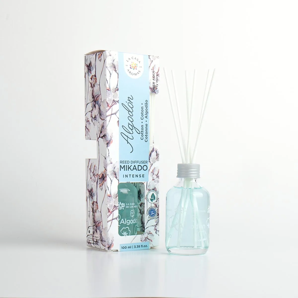 Mikado Intense 100ml Algodón. Floral y Apolvado - Vista 1