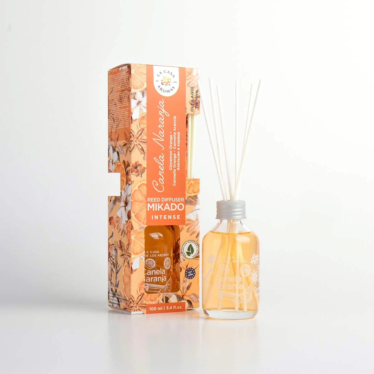 Ambientador Mikado Canela Naranja Intense - 100m - Vista 1