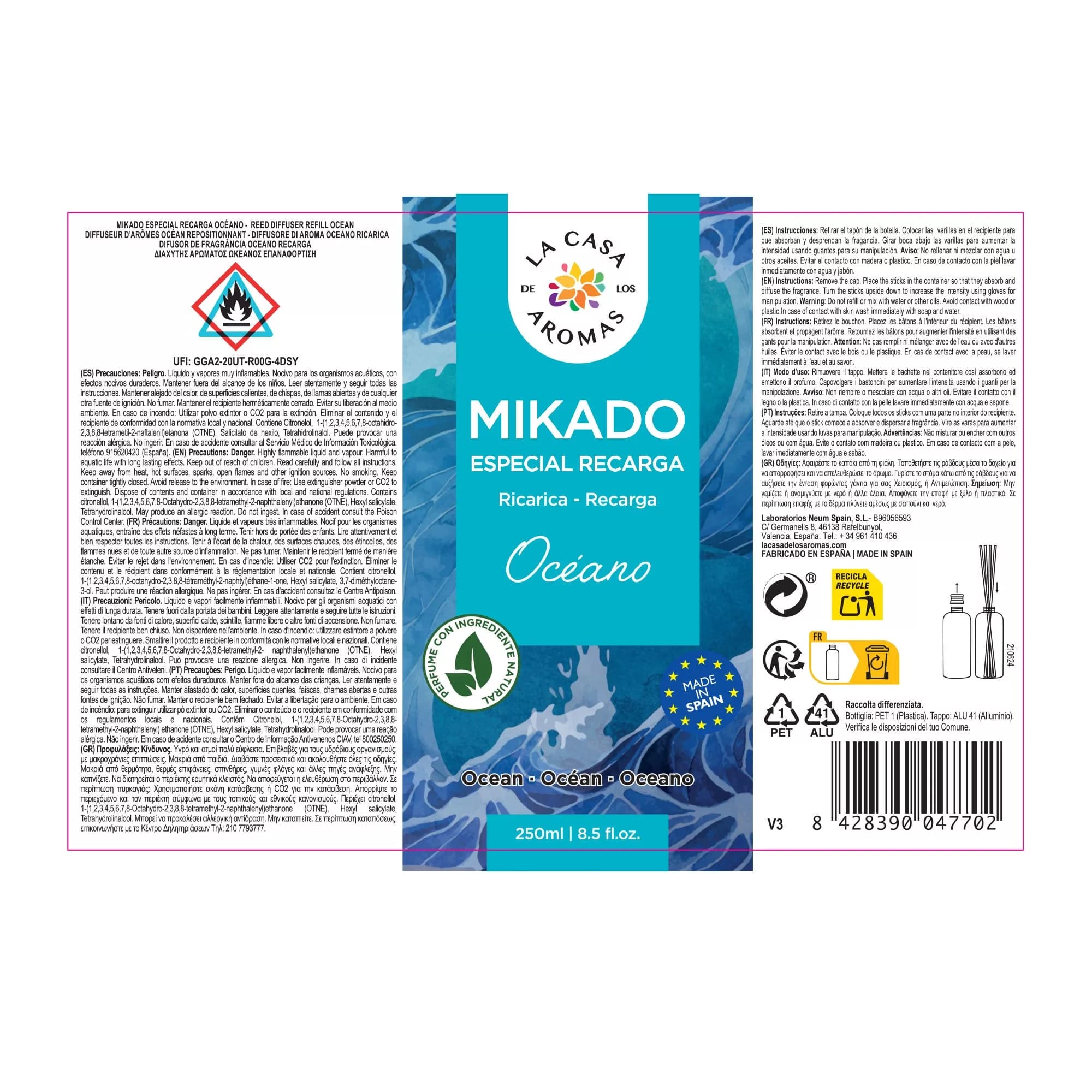 Mikado Reposición Océano - Vista 7