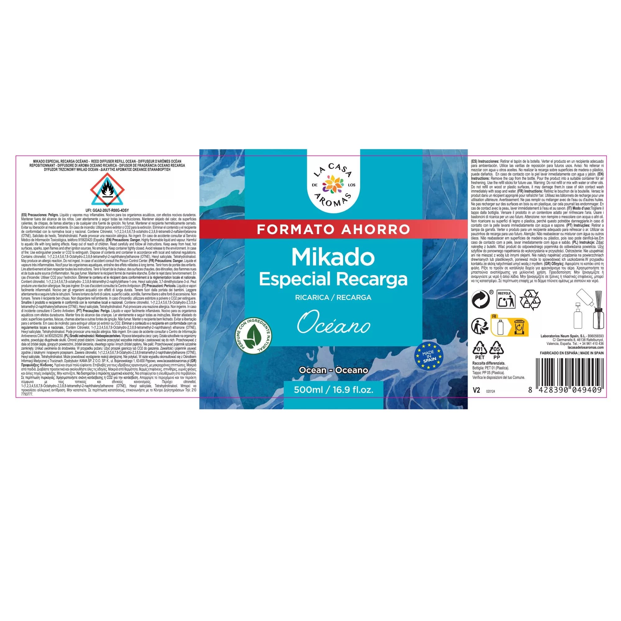 Mikado Reposición Océano - Vista 4