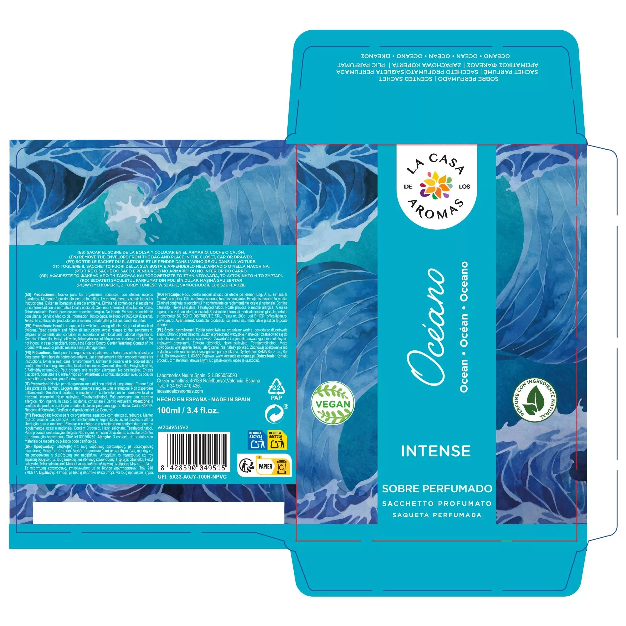 Sobre Perfumado Océano - Vista 2