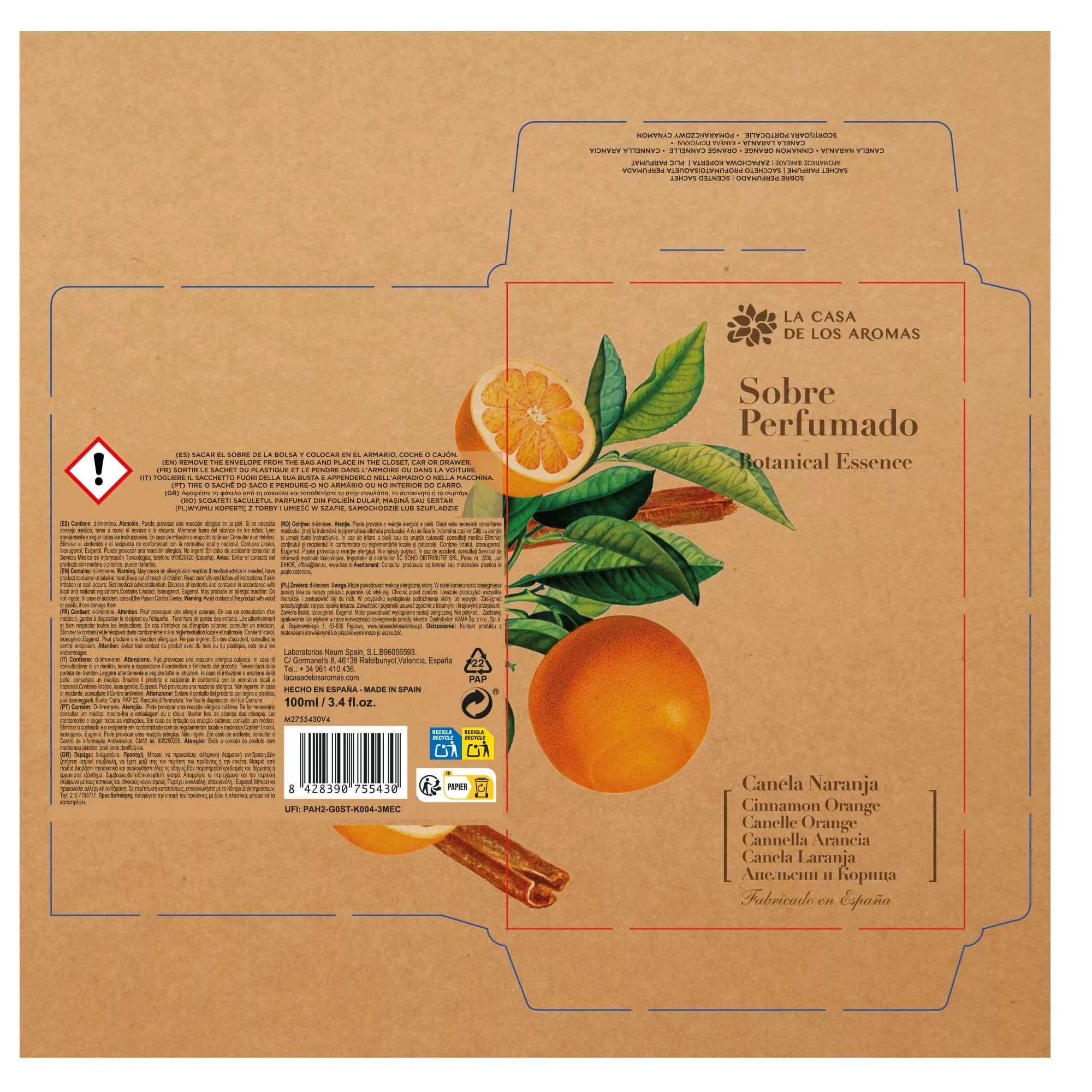 Pack Surtido 8 Sobres Perfumados para Armarios Botanical - Vista 5