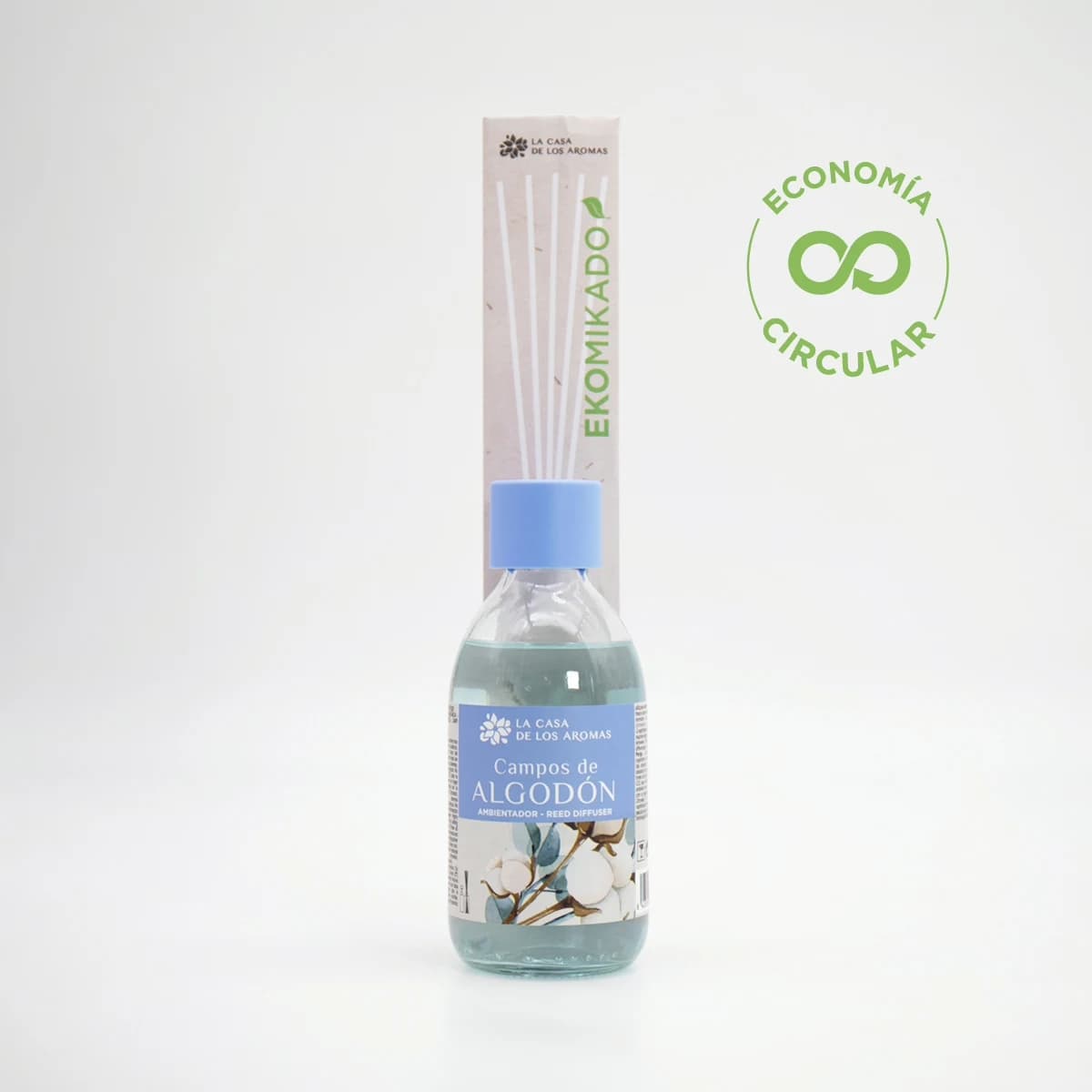 Ambientador Ekomikado Campos de Algodón, 230ml - Vista 1