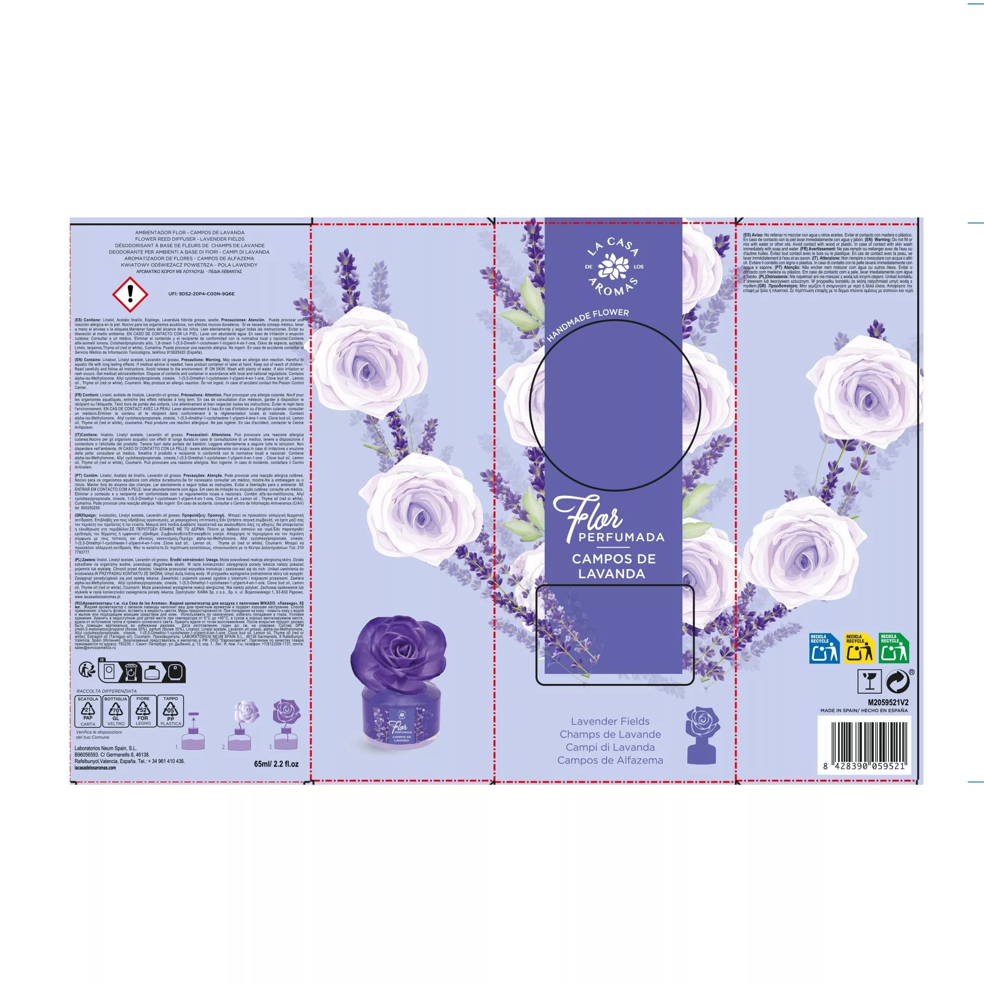 Ambientador Mikado Flores de Lavanda, 65ml - Vista 3