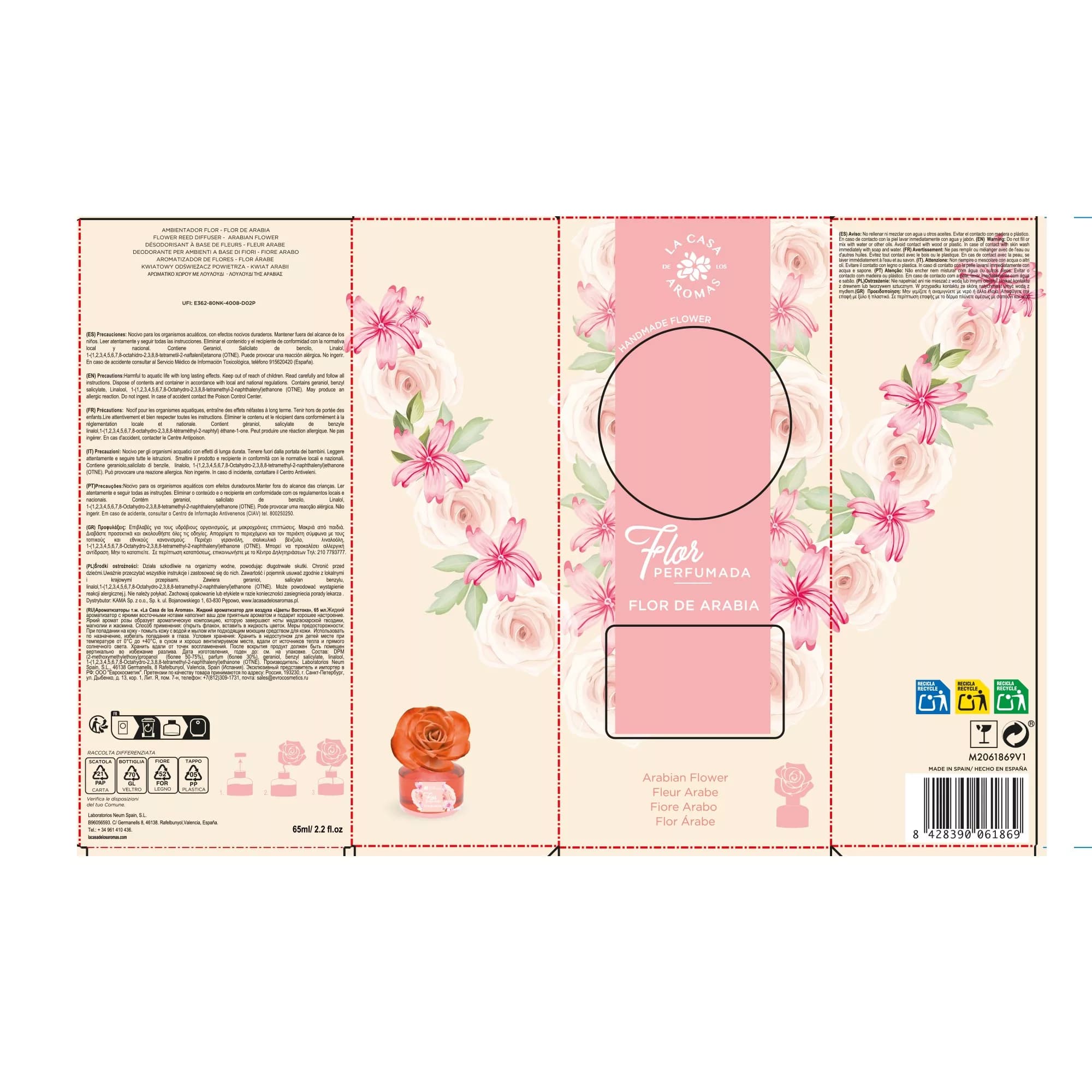 Ambientador Mikado Flor Flor de Arabia, 65ml - Vista 3