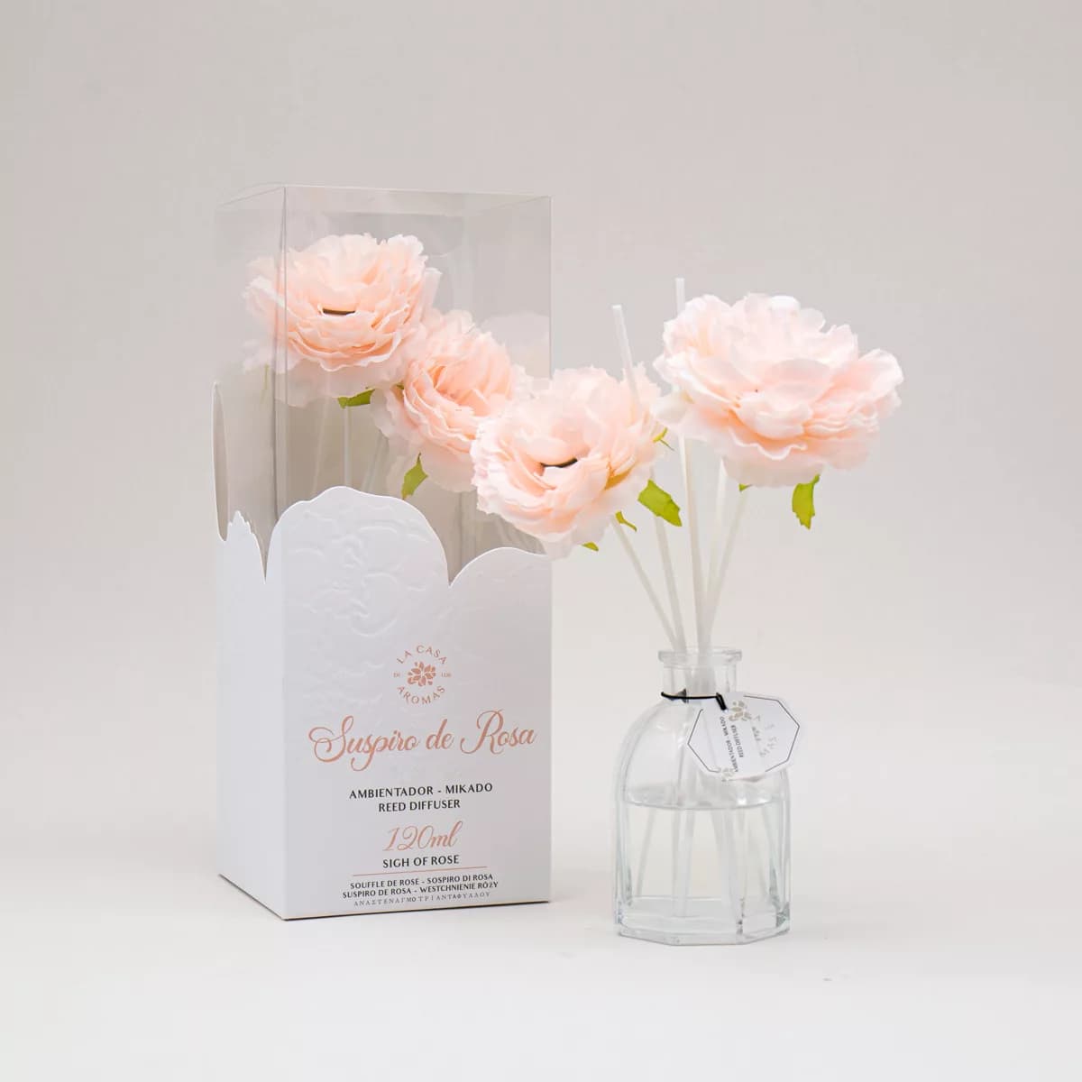 Ambientador Mikado Bloom Suspiro de Rosa 120ml - Vista 1