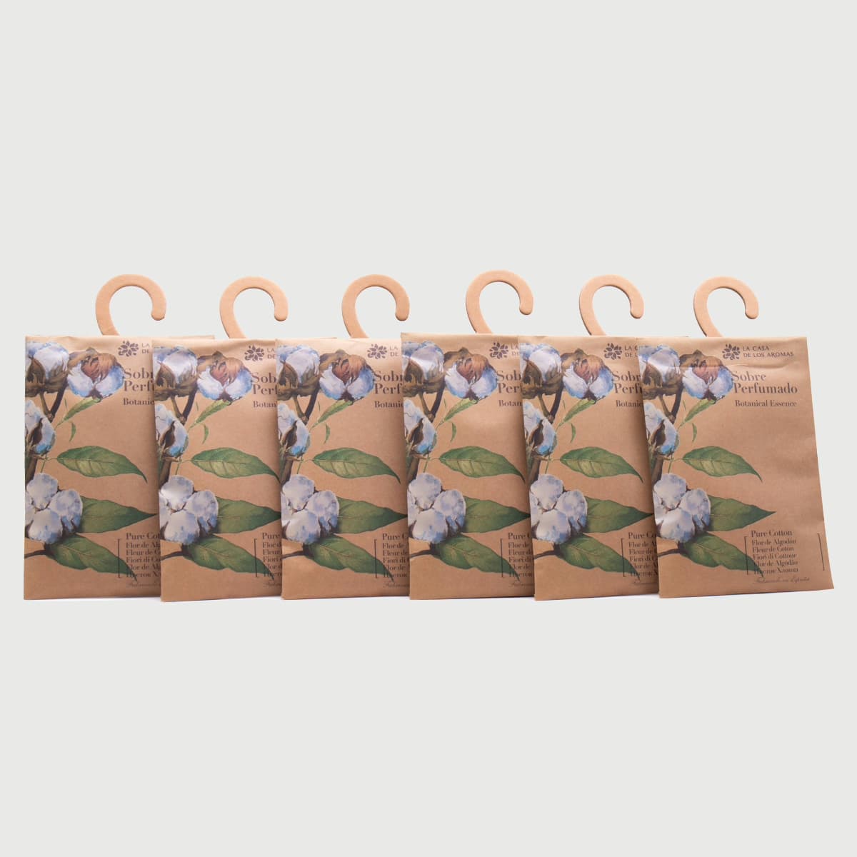 Pack ahorro de 6 Sobres Perfumados para Armarios Pure Cotton Botanical - Vista 1