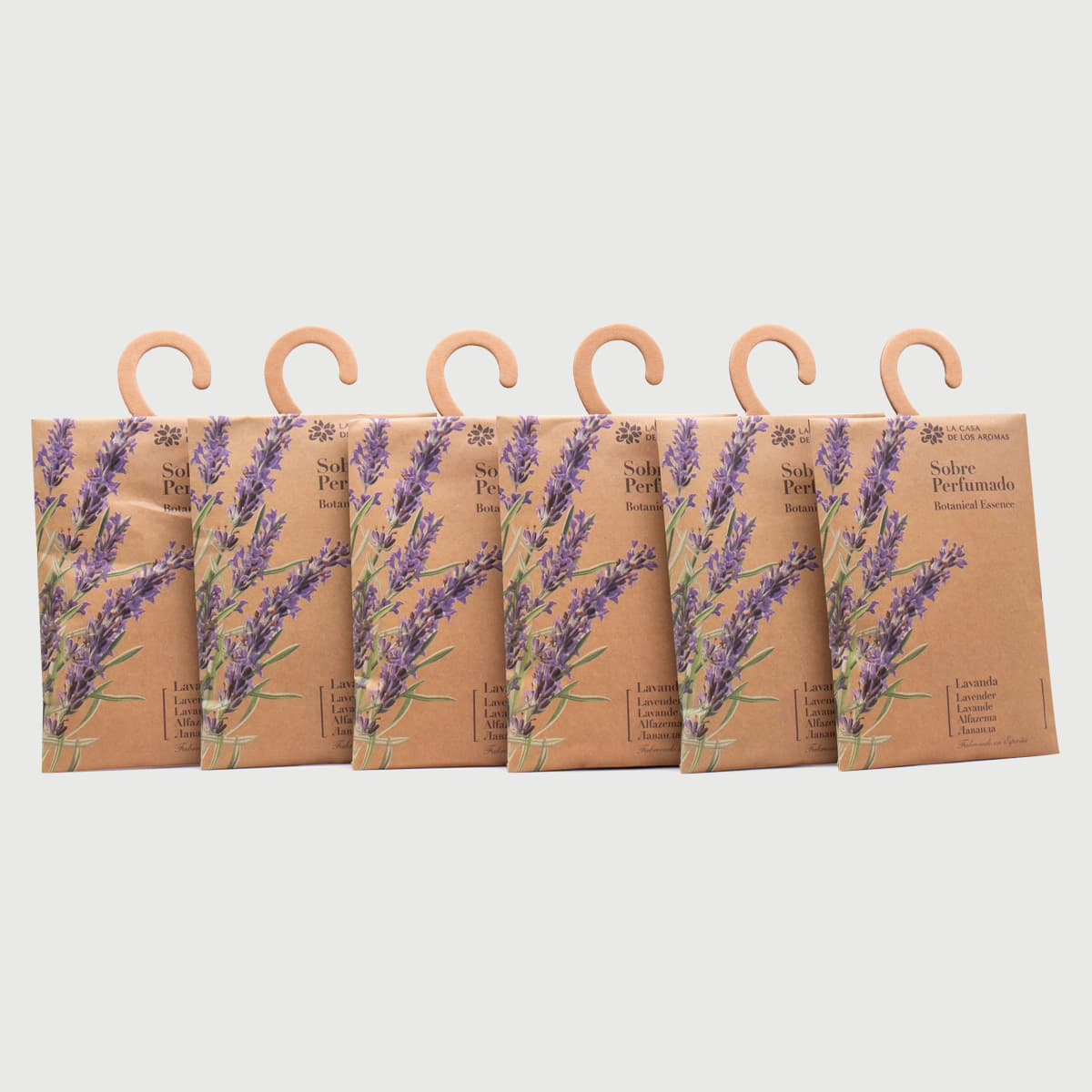 Pack Ahorro de 6 Sobres Perfumados para Armarios Lavanda Botanical - Vista 1