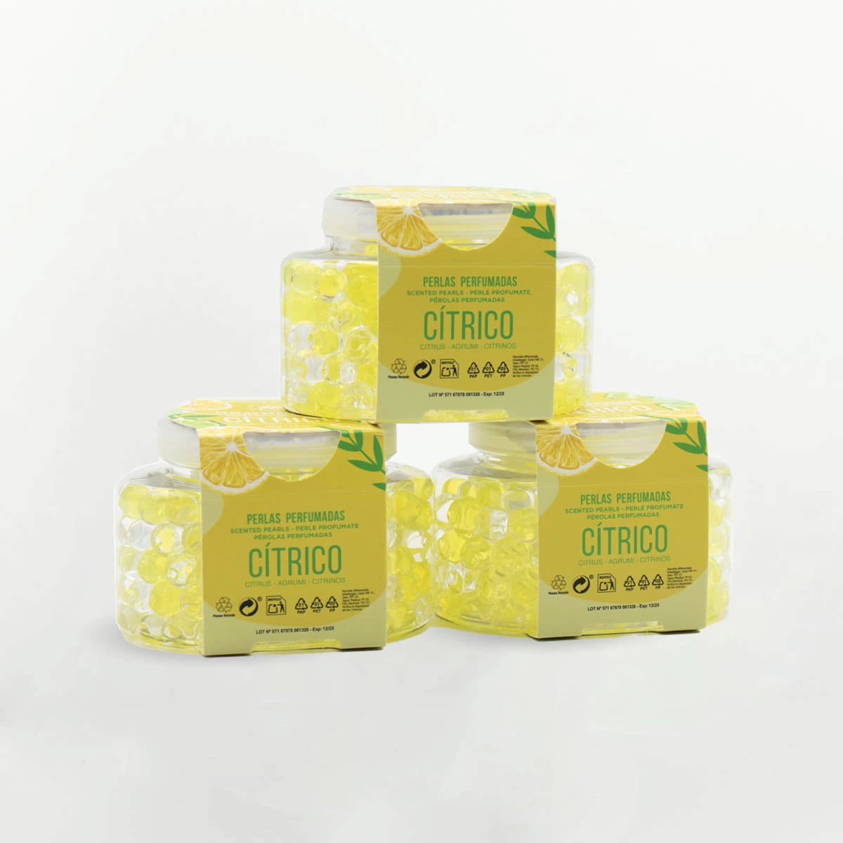 Ambientador Perlas de gel para el baño Cítrico 160g - Vista 1