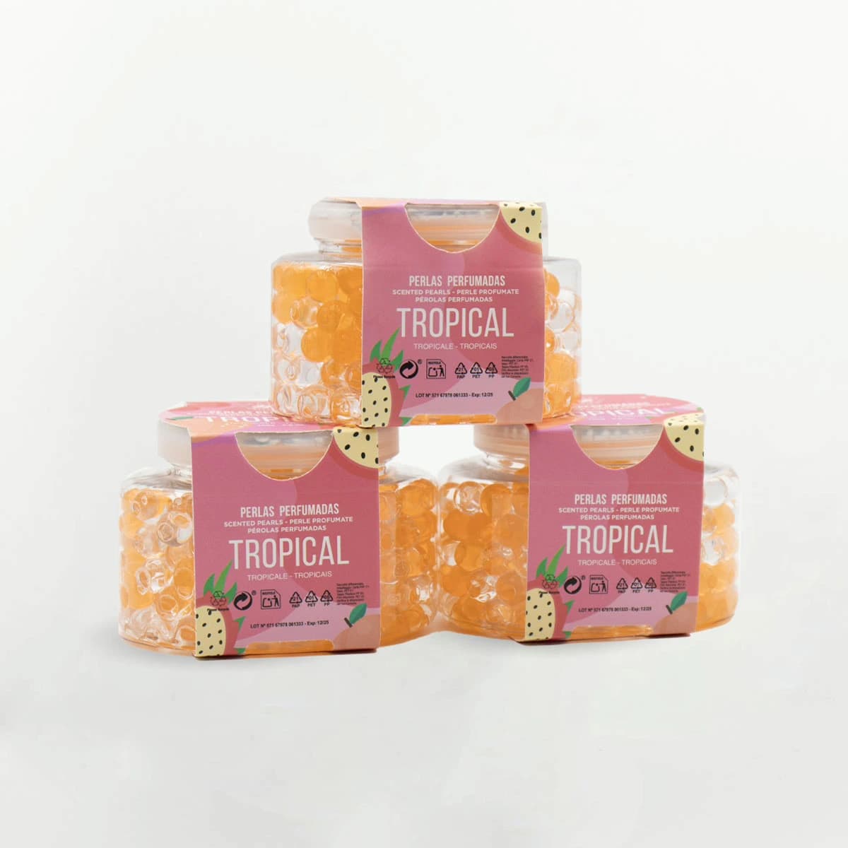 Ambientador Perlas de gel para el baño Tropical 160g - Vista 1