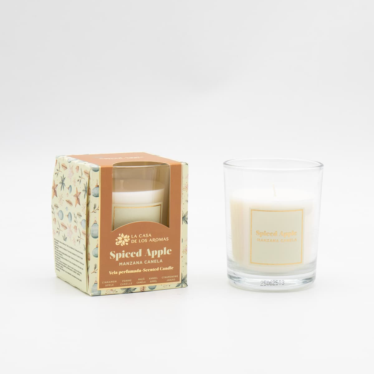 Vela Perfumada Navidad Spiced Apple, 120g