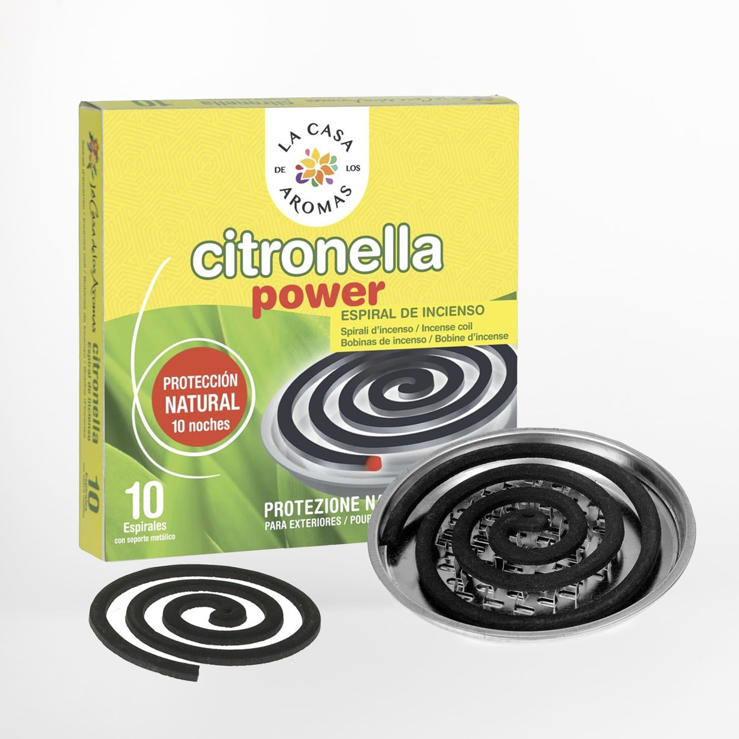 Espirales de Citronela - Vista 1