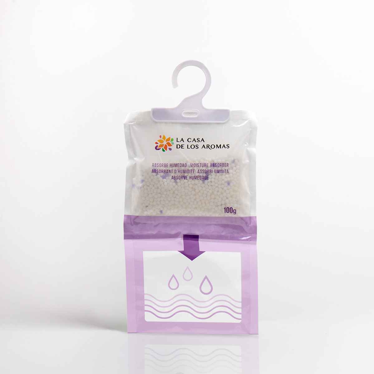 absorbe humedades colgador lavanda