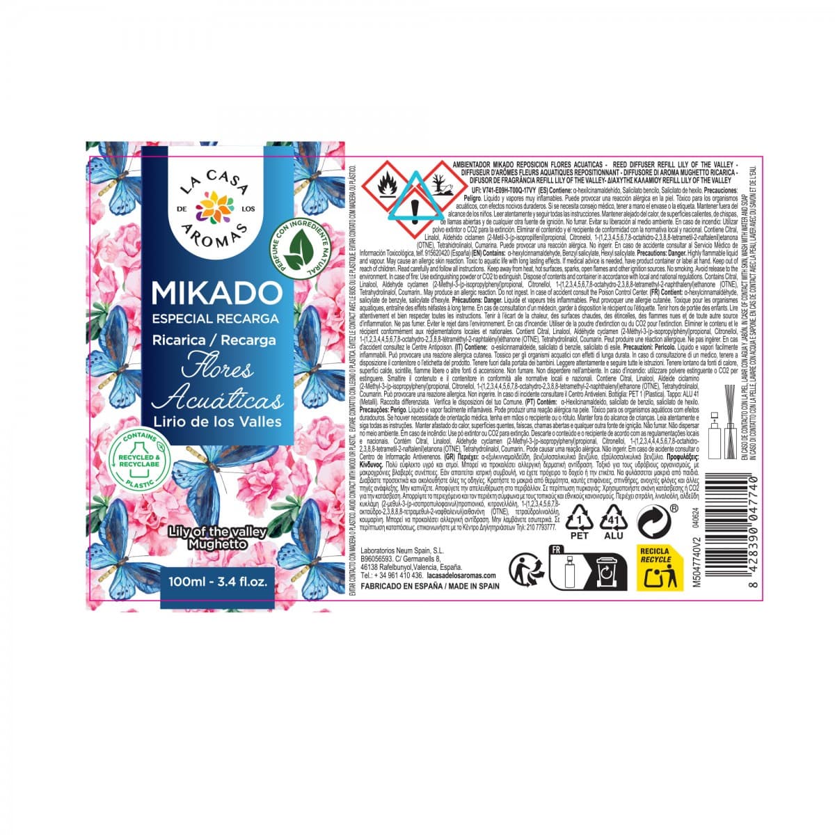 Ambientador Reposición Flores Acuáticas - Vista 2