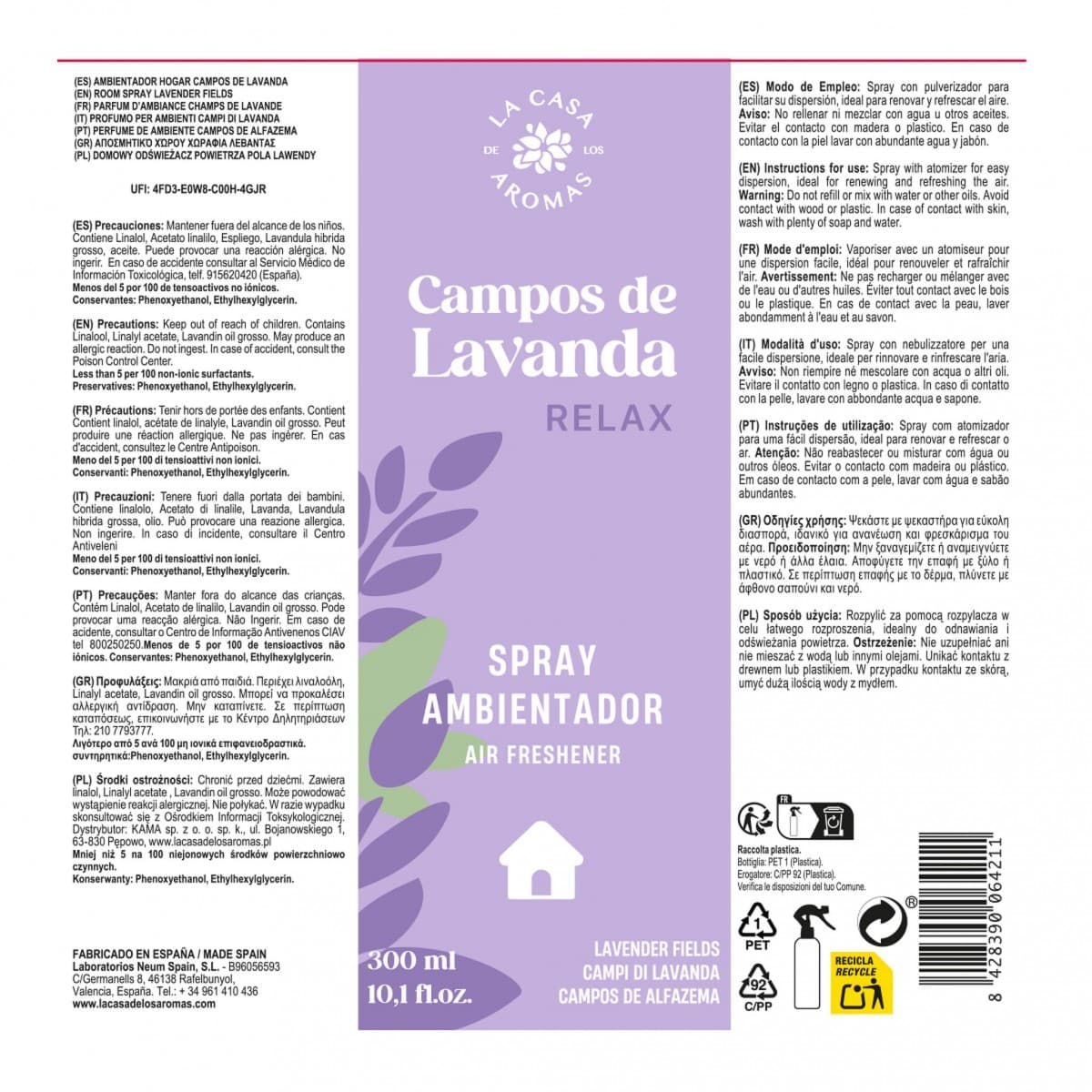 Spray Hogar Campos de Lavanda - Vista 4