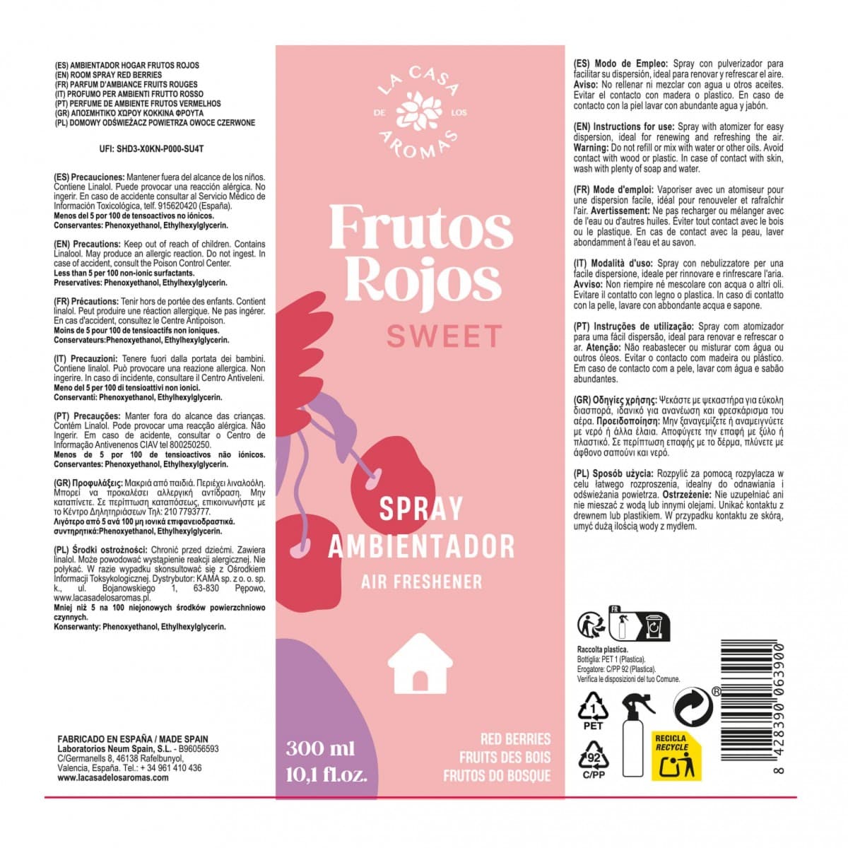Spray Hogar Frutos Rojos - Vista 5