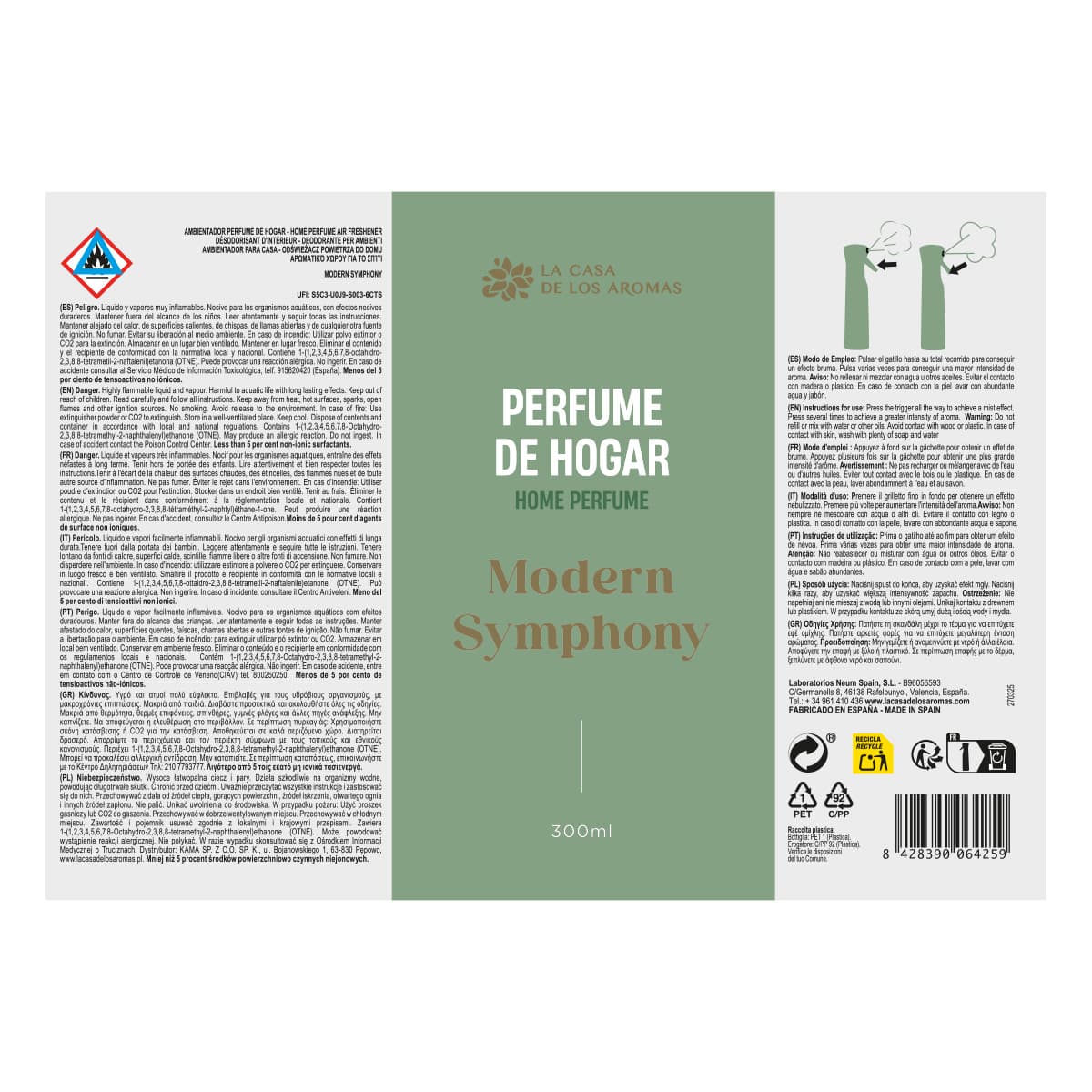 Ambientador Spray Modern Symphony - Vista 2