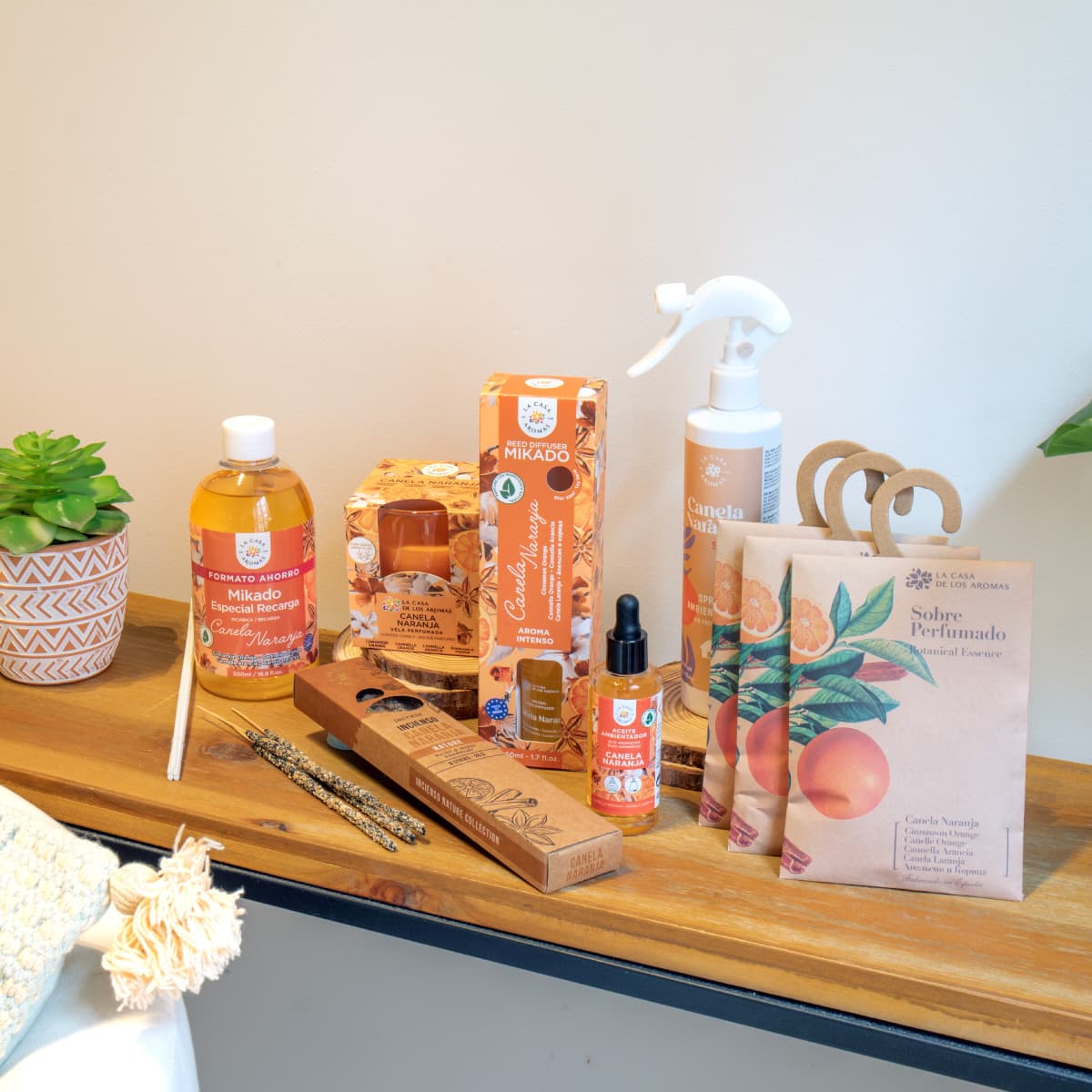 Pack Ambientación Canela Naranja - Vista 2