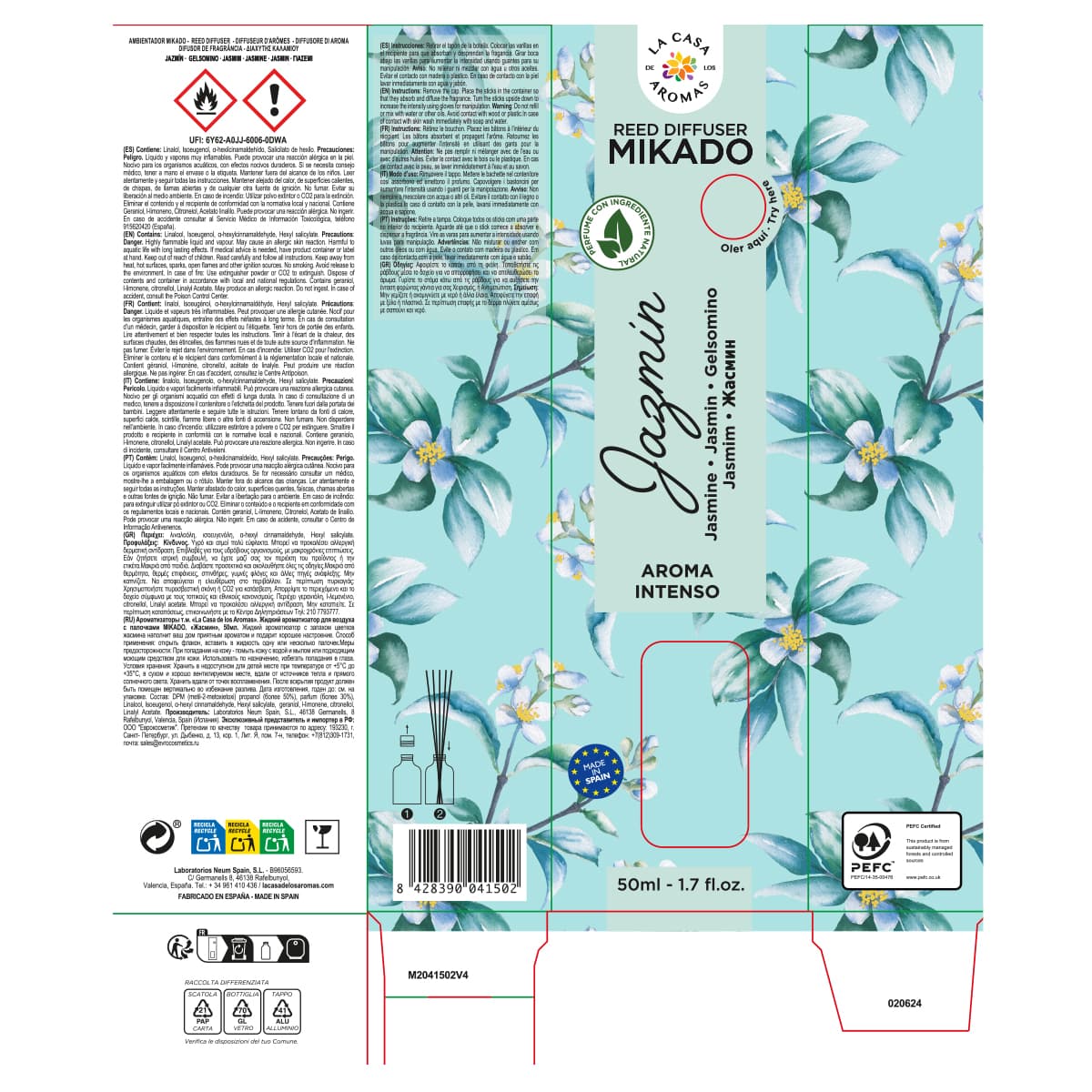 Ambientador Mikado 50ml Jazmín - Vista 2