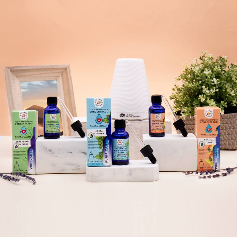 Algunos aromas que puedes usar con un difusor de aromas