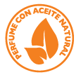 Perfume con aceite natural