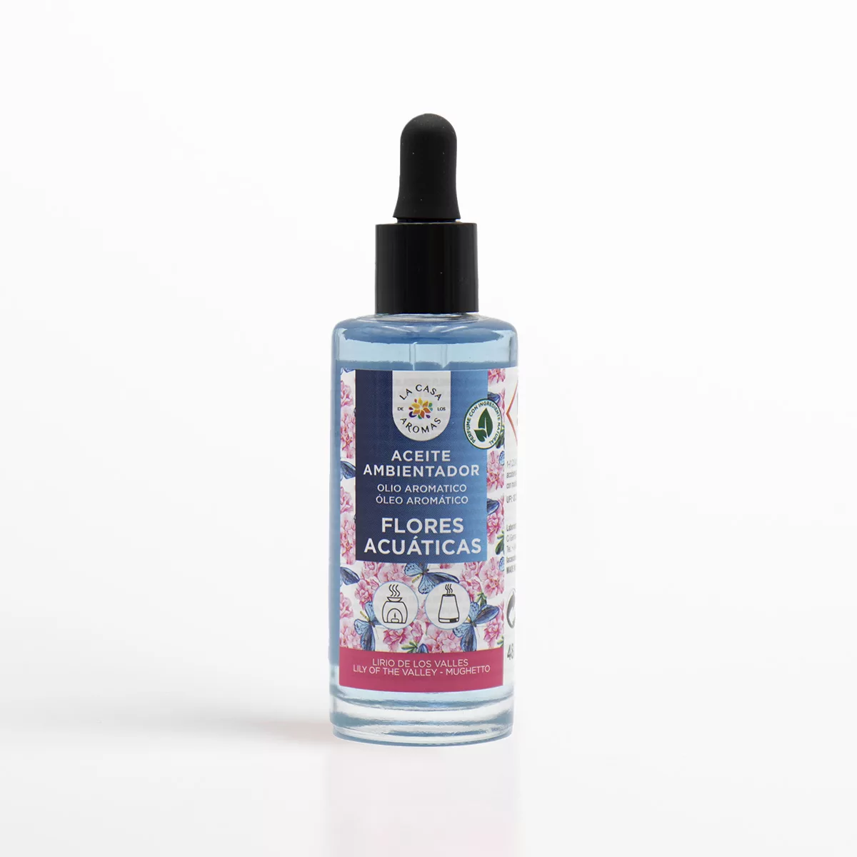 aceite ambientador flores acuaticas 48ml