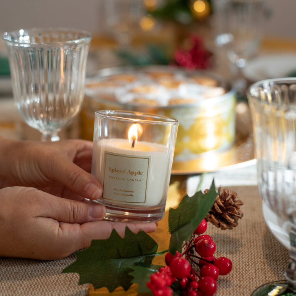 vela navidad spiced apple